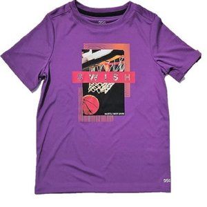 DSG Boys Basketball Graphic Tee - Purple